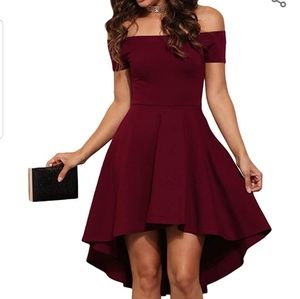 Womens Summer Off The Shoulder Short Sleeve High L